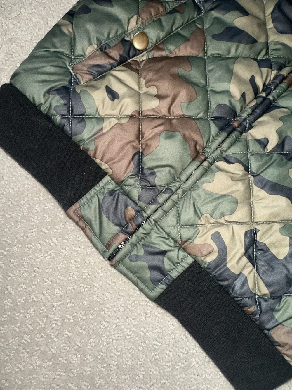 Polo Ralph Lauren Boys Quilted Camo Puffer Vest